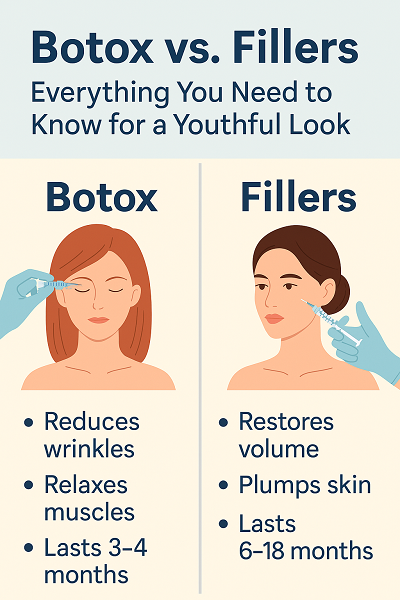 Botox vs. Fillers