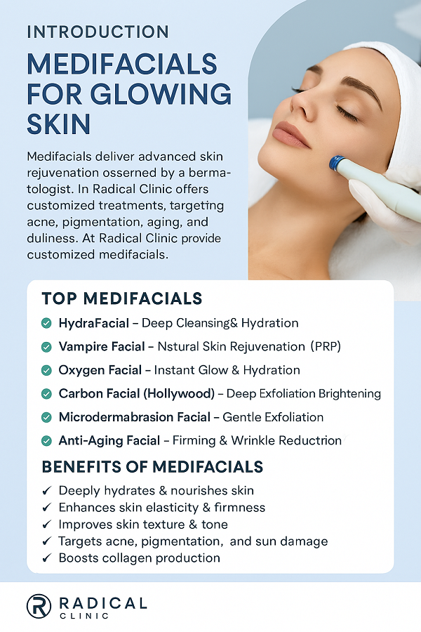 Best Medifacials for Glowing Skin